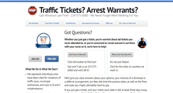 Desktop Screenshot of dallas-trafficticketlawyer.com